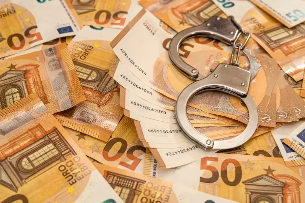sanciones proteccion de datos Dinero y unas esposas, sanciones por la ley de protección de datos